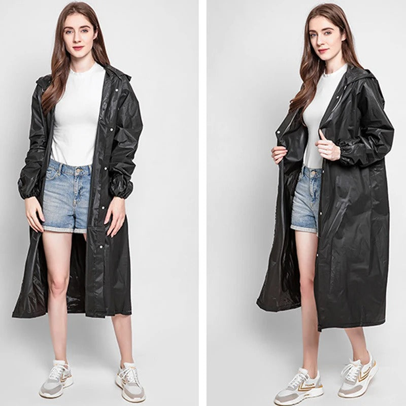 Waterdichte damesregenjas