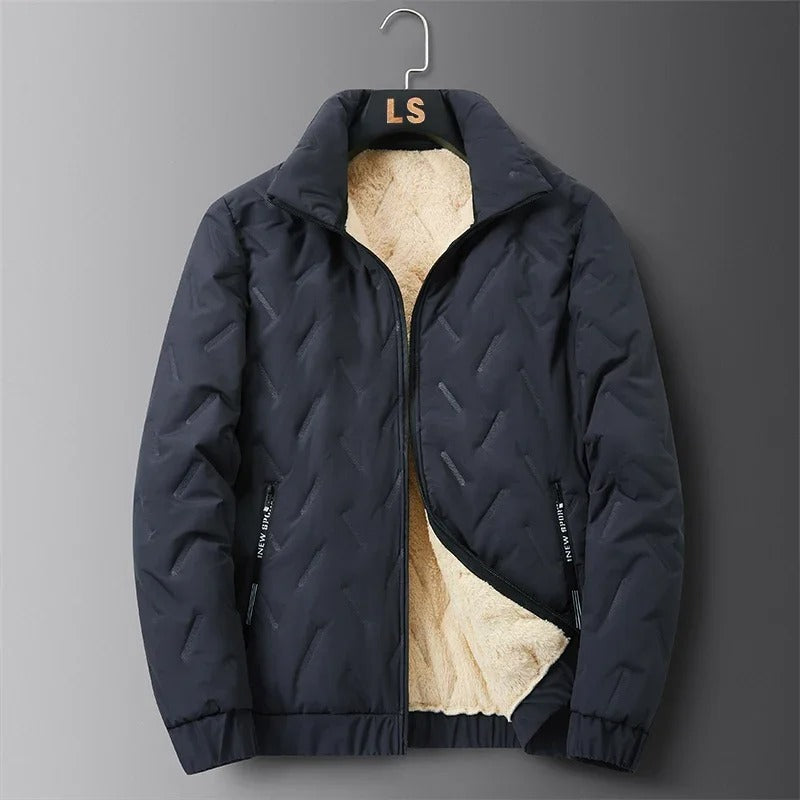 Lamswollen herenjack