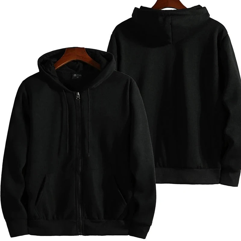 Heren Casual Rits Hoodies
