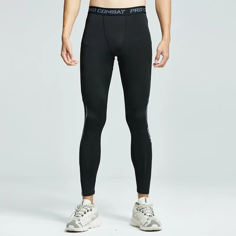 Warme lichtgewicht fitnesslegging voor heren