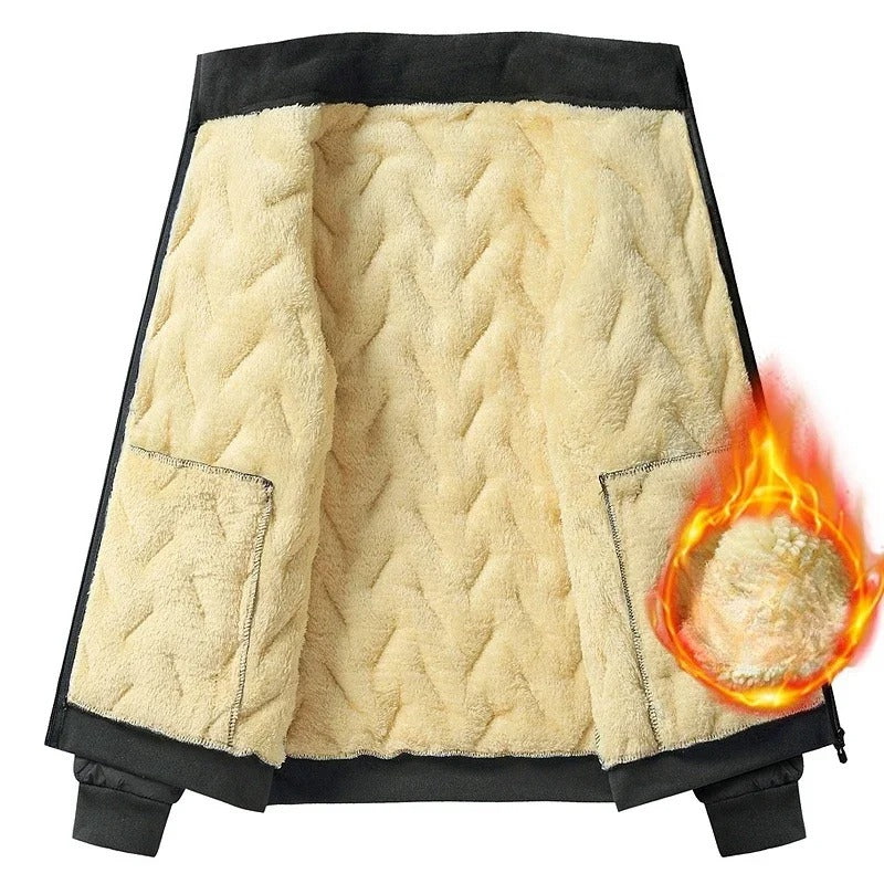 Lamswollen herenjack