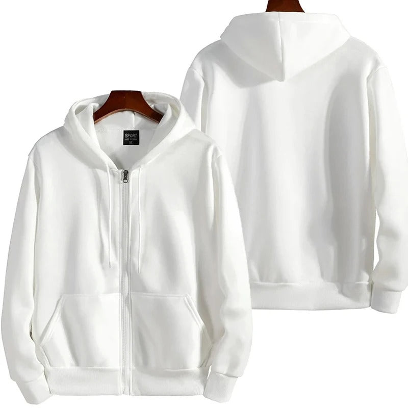 Heren Casual Rits Hoodies