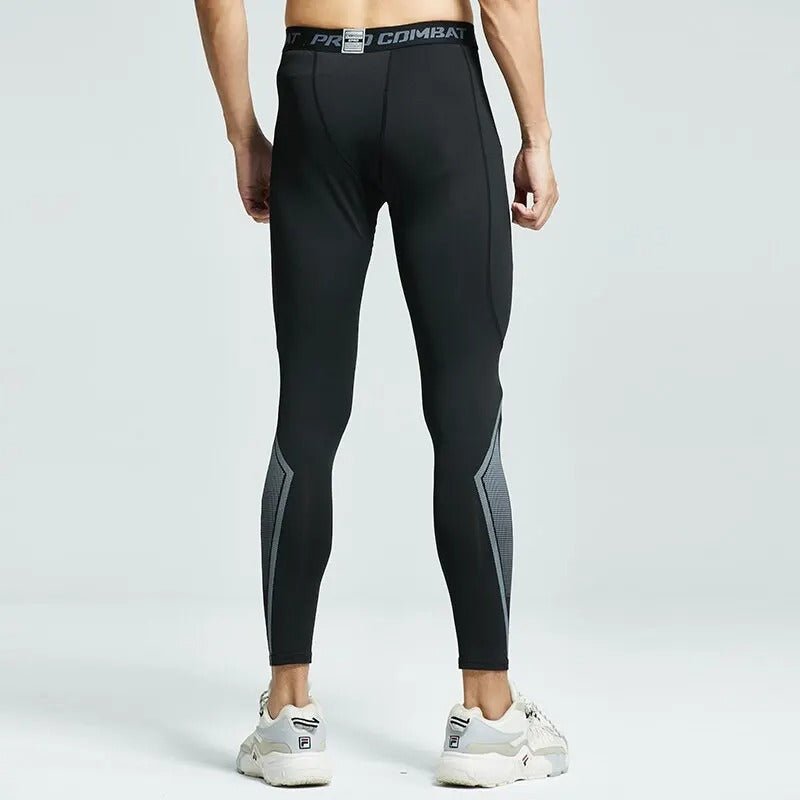 Warme lichtgewicht fitnesslegging voor heren