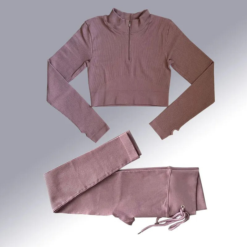 Naadloze yogaset voor dames