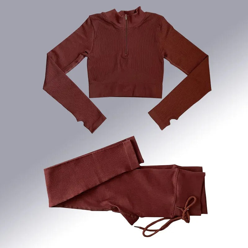 Naadloze yogaset voor dames