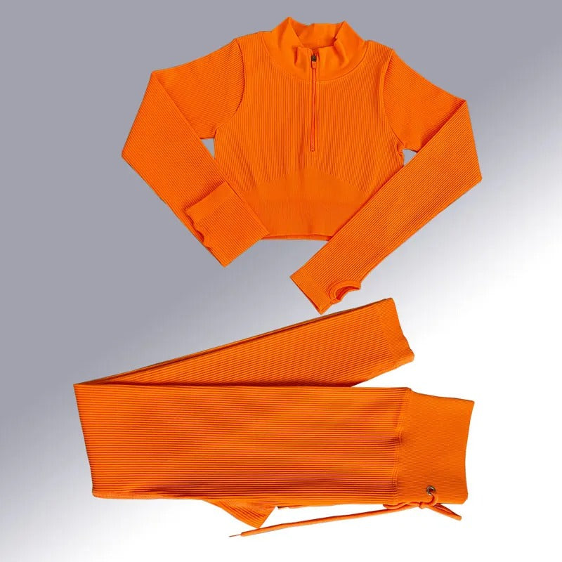 Naadloze yogaset voor dames