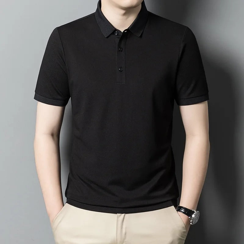 Heren Ice Silk Poloshirt