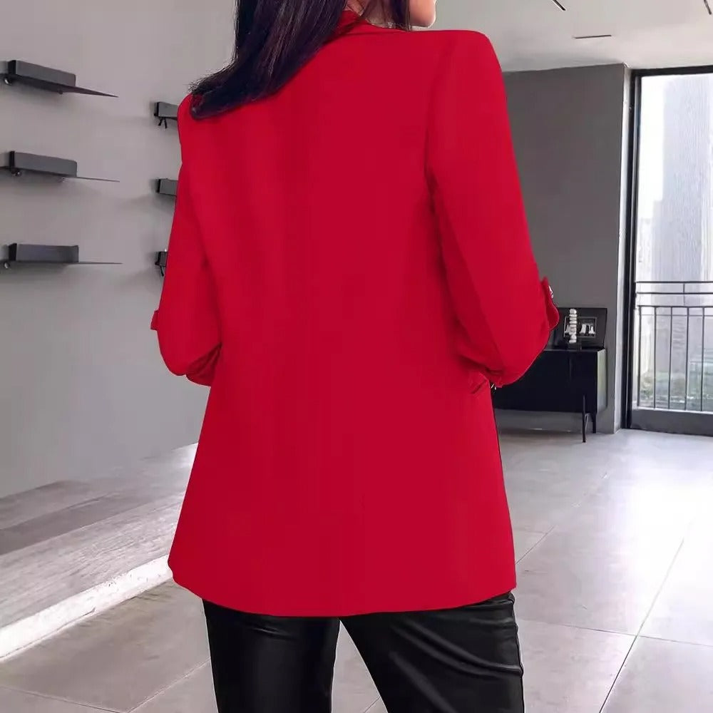 Dames Slim Cardigan Blazer