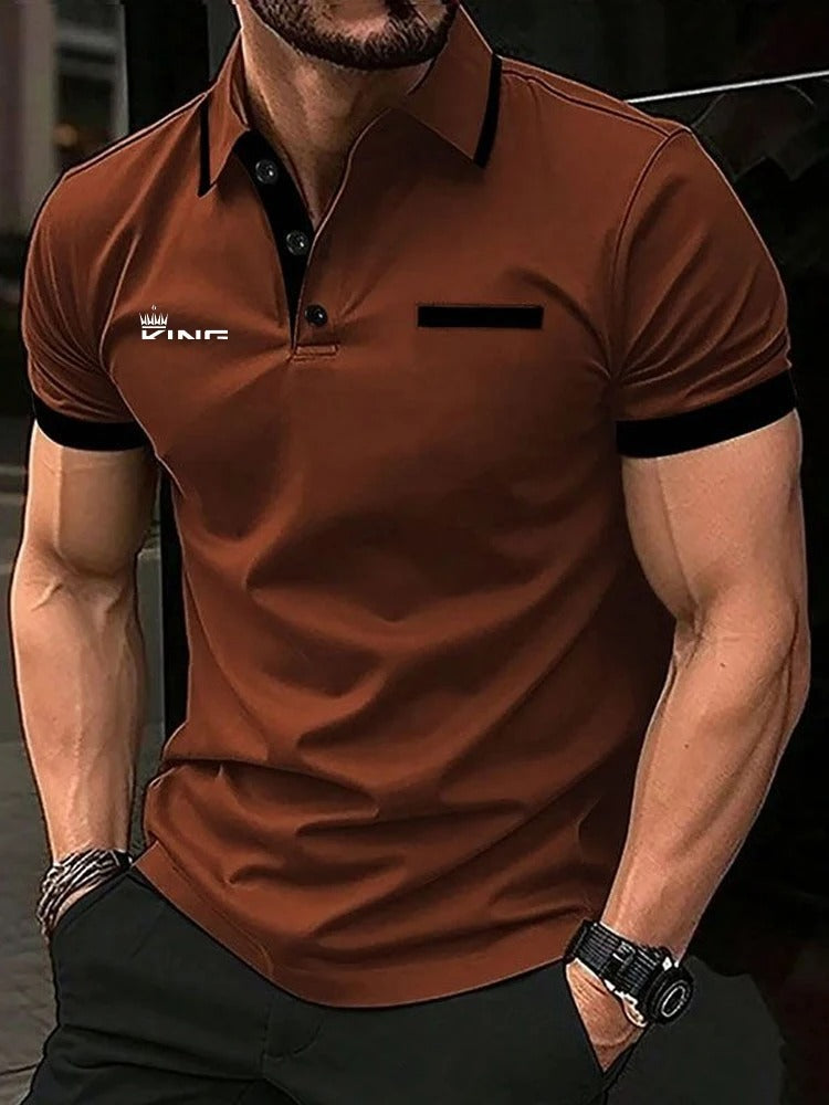 Casual golfpoloshirt voor heren