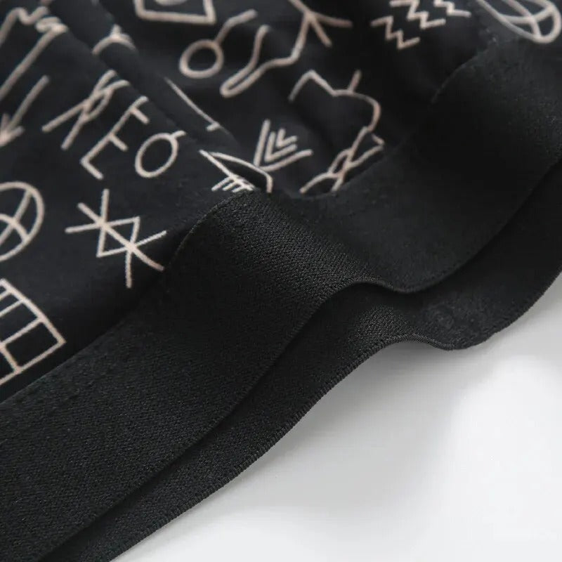 4-pack bedrukte boxershorts voor heren