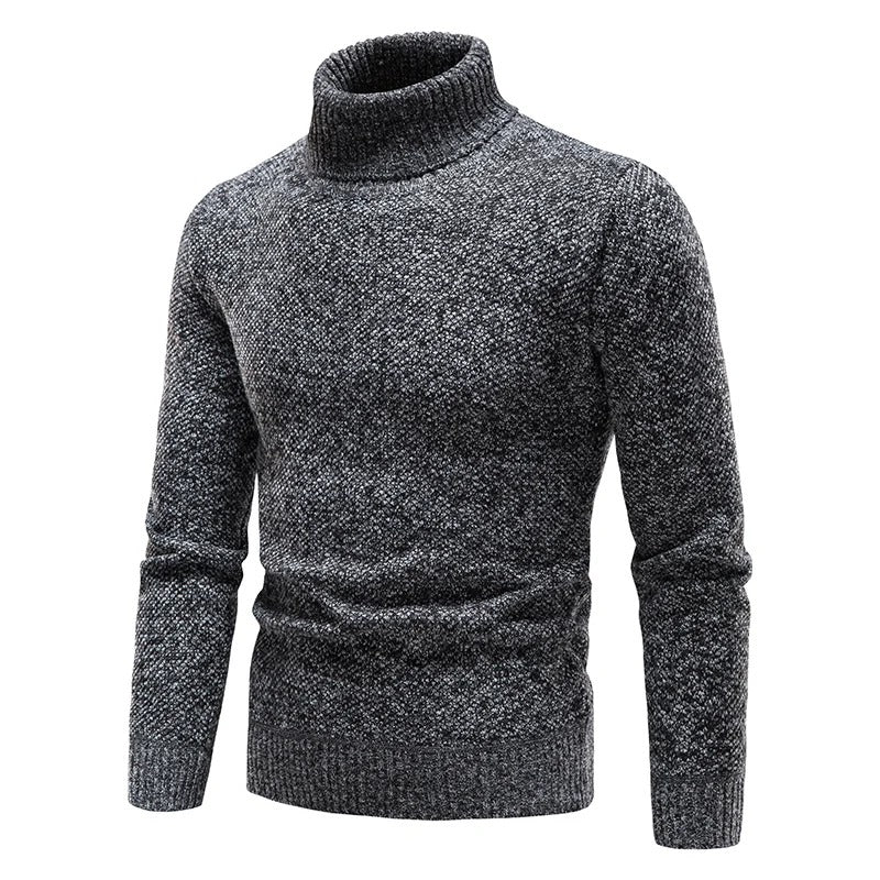 Heren-Turtleneck Fleece Trui