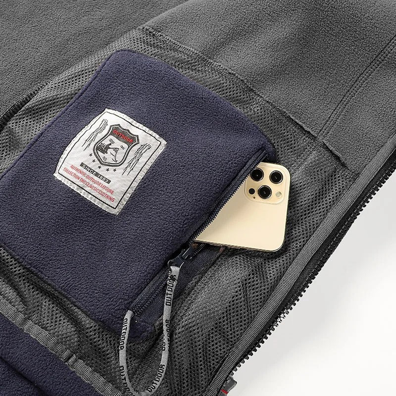 Heren Dicken Polar Fleece Jas