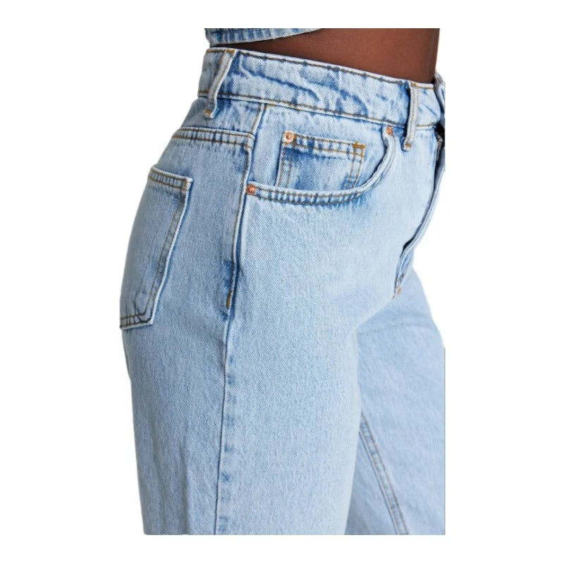 Rechte denimbroek voor dames