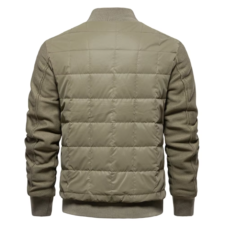 Casual herenjack met dikke fleece