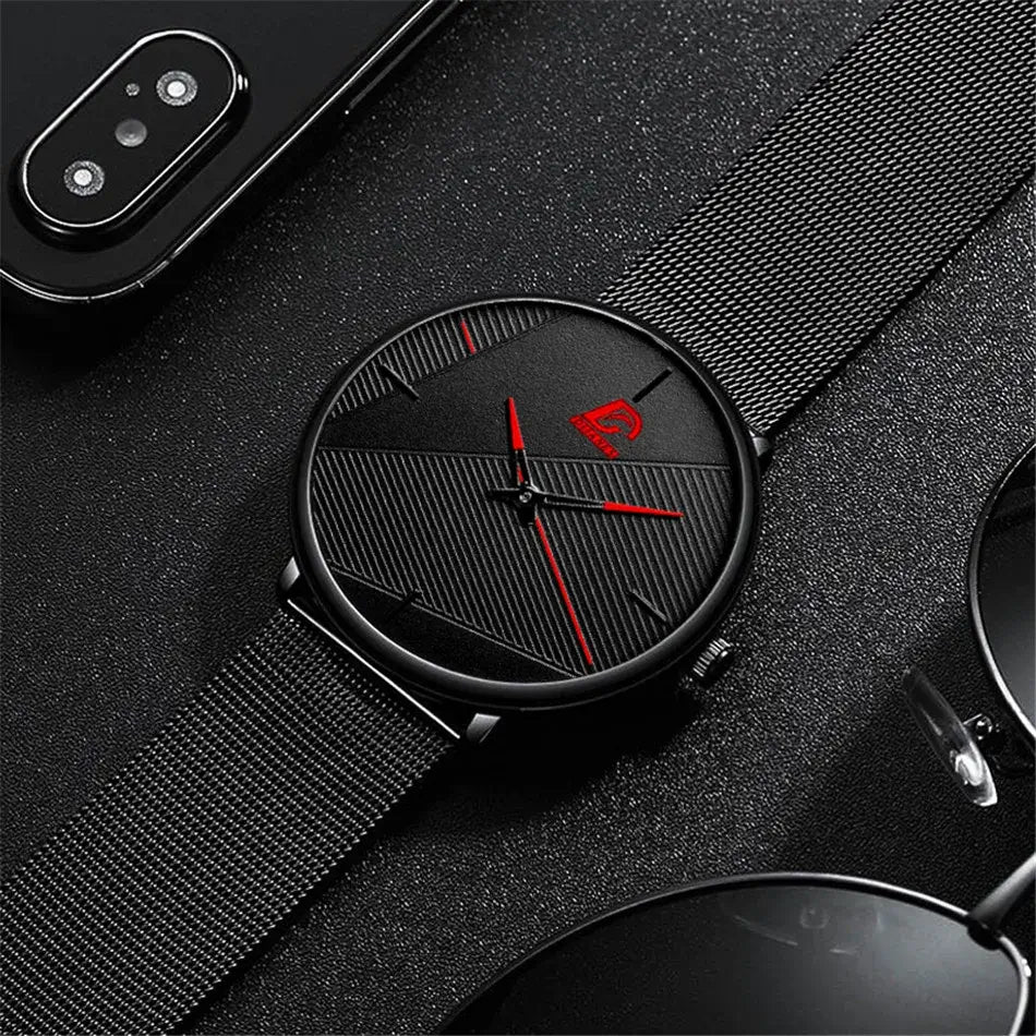 Reloj Hombre | Herenmode Ultra-dun Horloge