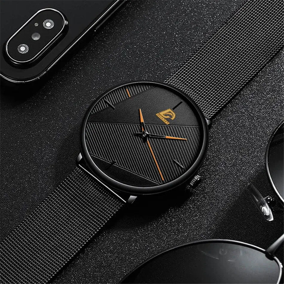 Reloj Hombre | Herenmode Ultra-dun Horloge