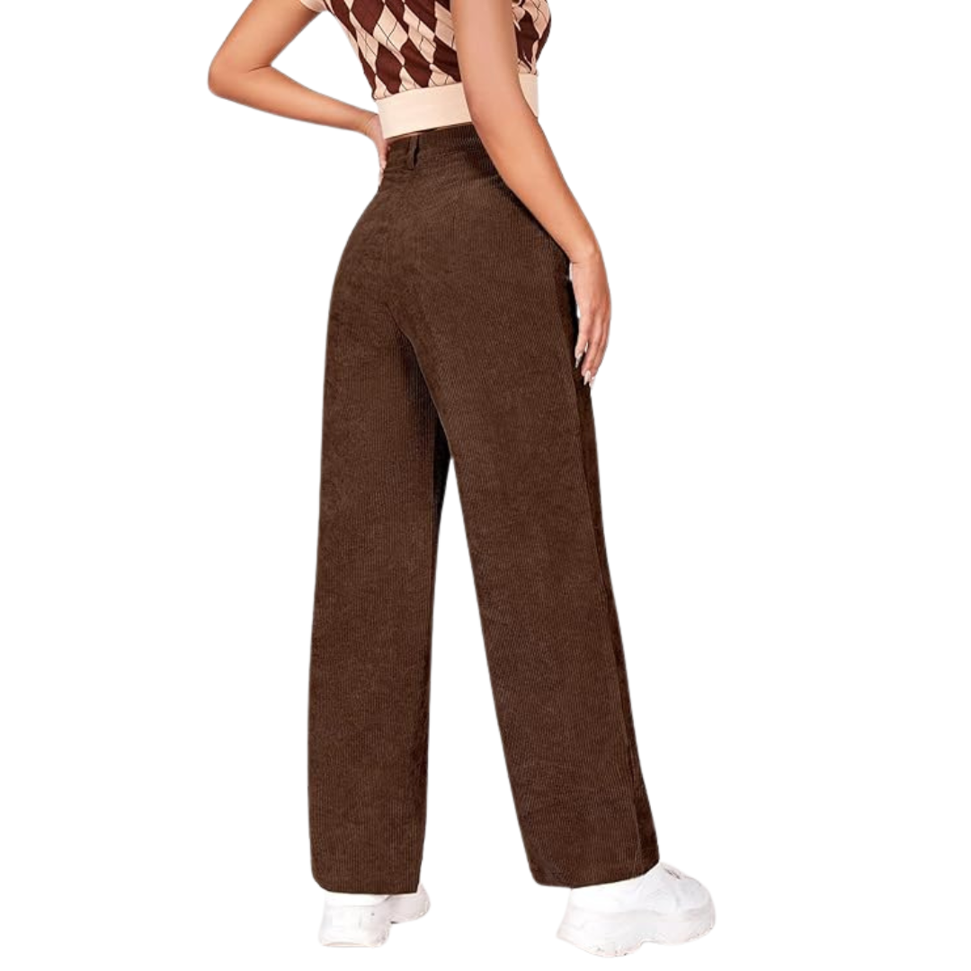 Casual Retro Broek voor Dames