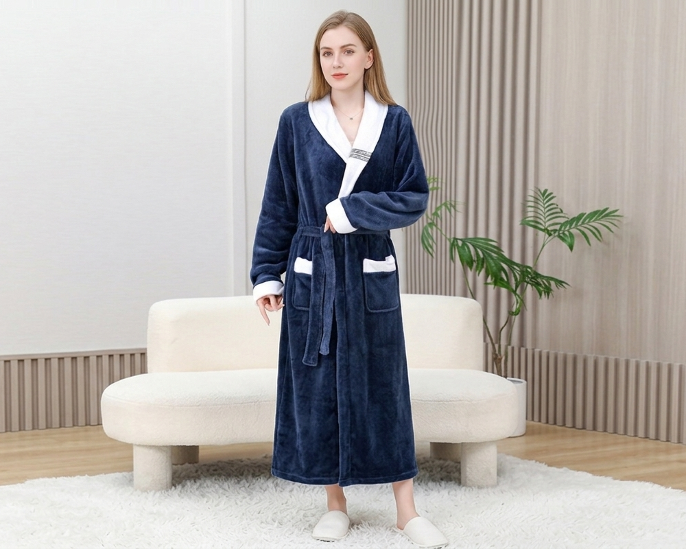 Heren Badjas Luxe met Capuchon