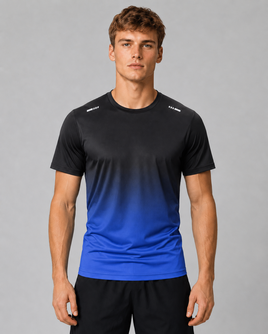 Sneldrogend Gradiënt-t-shirt Voor Heren