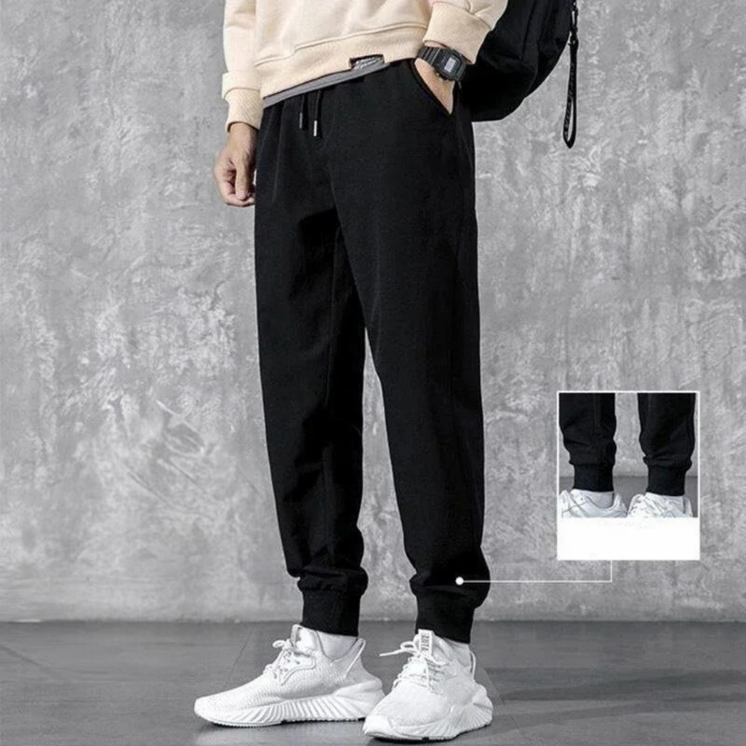 Heren joggingbroek met ritssluiting