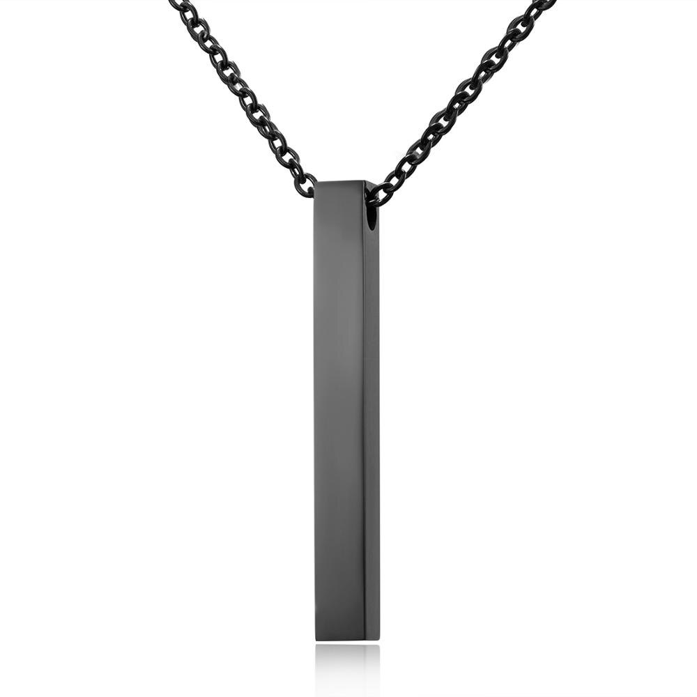 Minimalistische kubus ketting