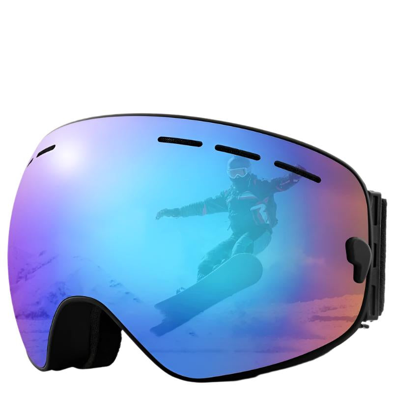 Dubbellaagse anticondens skibril