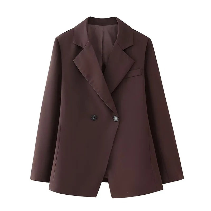 Dames Blazer met Omslagkraag