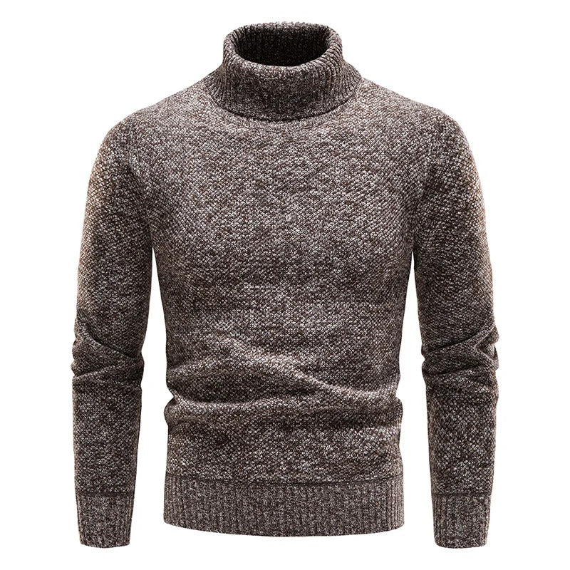 Heren-Turtleneck Fleece Trui