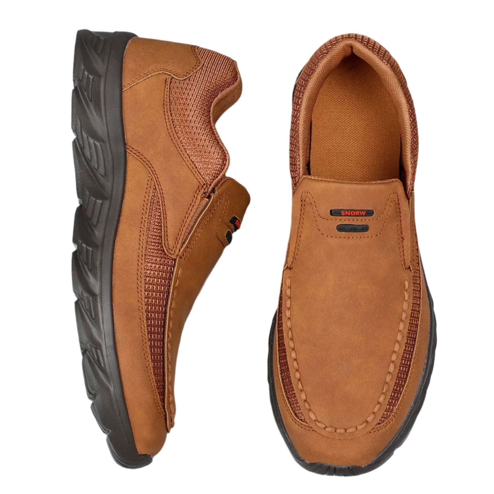 Herenleren loafers sneakers