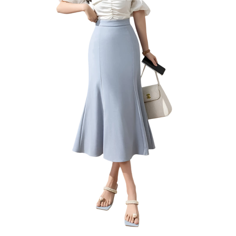 Vrouwen Slim Fit Mermaid Rok