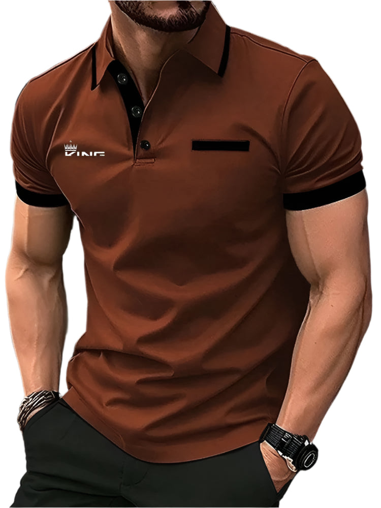 Casual golfpoloshirt voor heren