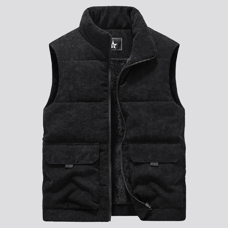 Heren fleece warm vest