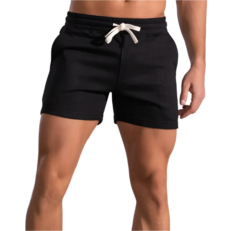 Katoenen sportshort voor heren