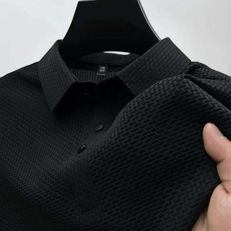 Heren Lop-Up Hollow Poloshirt