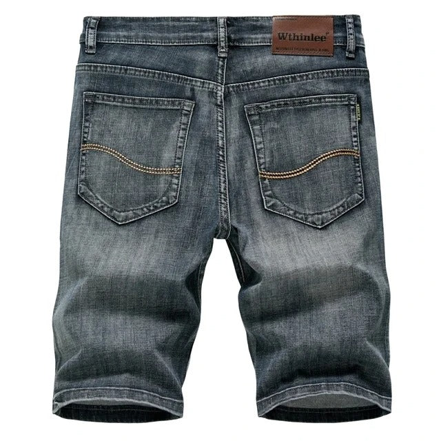 Klassieke denim shorts voor heren