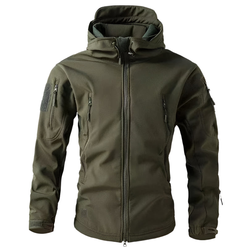 Tactische fleece heren winterjas