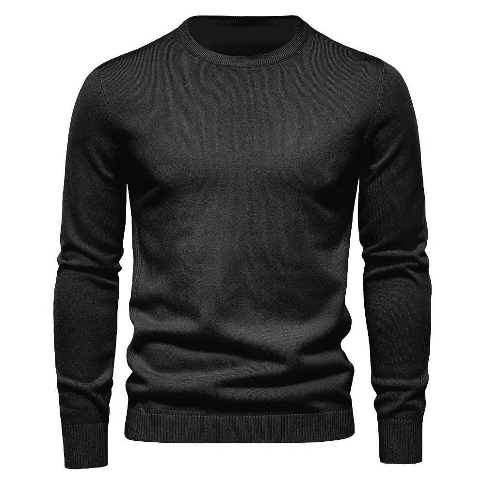 Heren Dikke Slim Fit Sweater