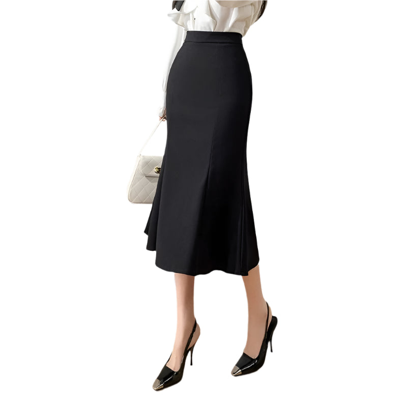 Vrouwen Slim Fit Mermaid Rok