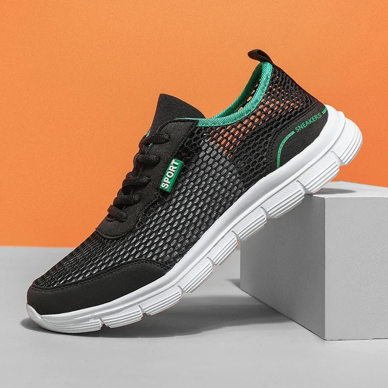 Lichtgewicht mesh sneakers voor heren