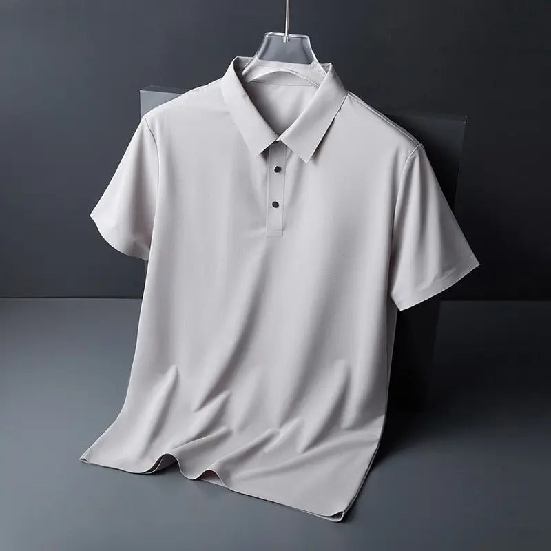 Heren Ice Silk Poloshirt