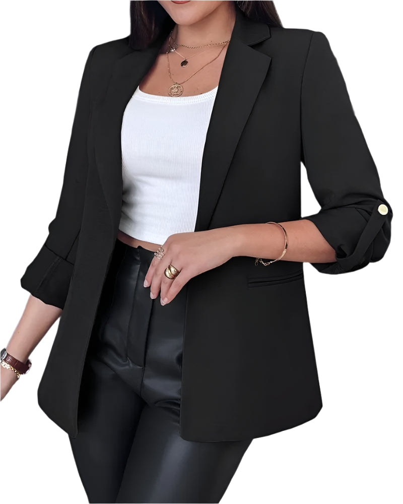 Dames Slim Cardigan Blazer