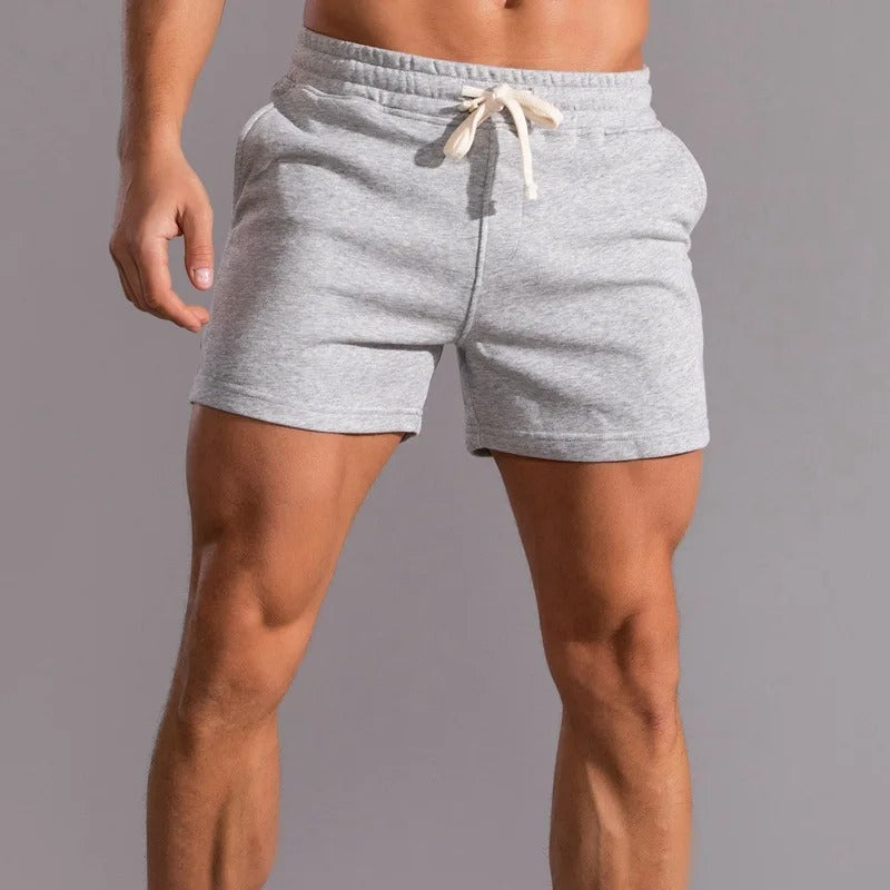 Katoenen sportshort voor heren
