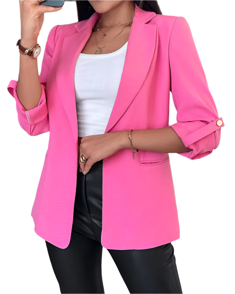 Dames Slim Cardigan Blazer