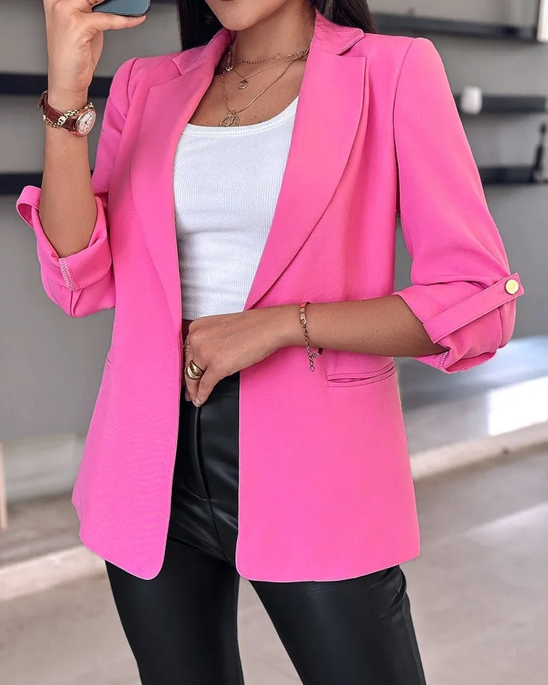 Dames Slim Cardigan Blazer