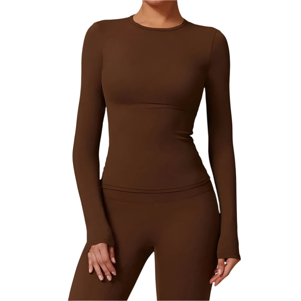 Dames Dry Fit Yoga Shirt