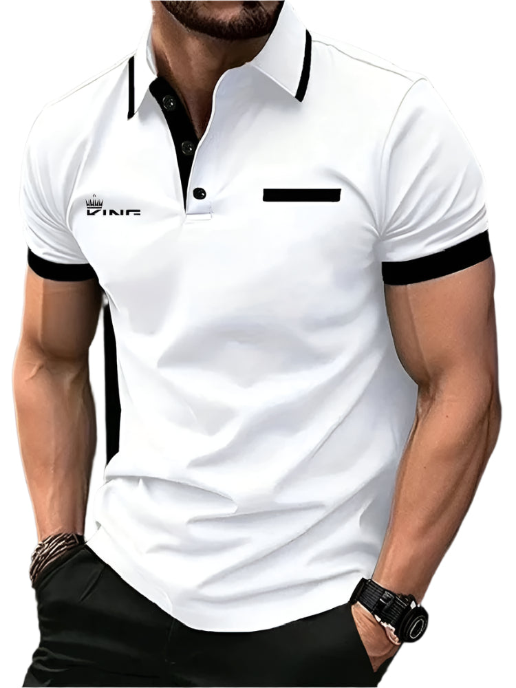 Casual golfpoloshirt voor heren