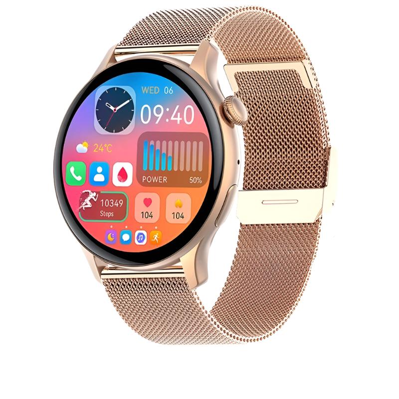 Vrouwen AMOLED Smart Horloge
