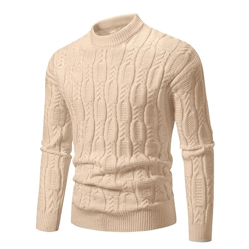 Heren Zacht Gebreide Casual Sweater