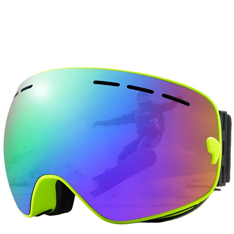 Dubbellaagse anticondens skibril