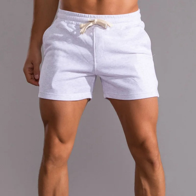 Katoenen sportshort voor heren